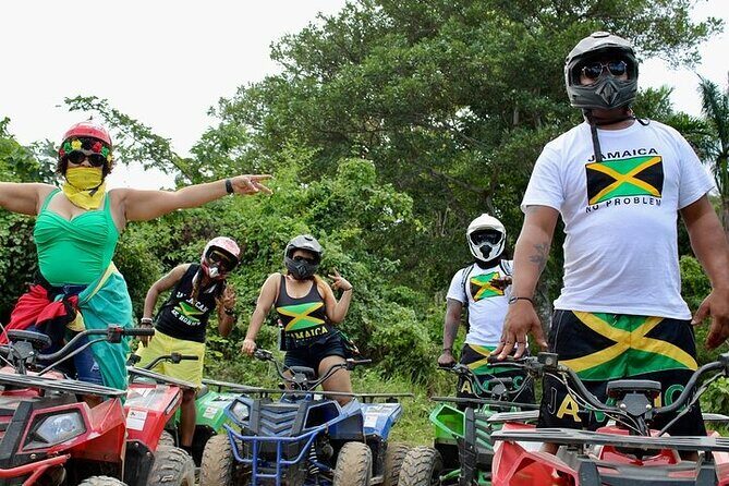 ATV, Bamboo Rafting, and Horseback Ride Tour From Montego Bay - Stop 3: Blue Adventure Tours ATV Ride Toward Snow Hill Mountain