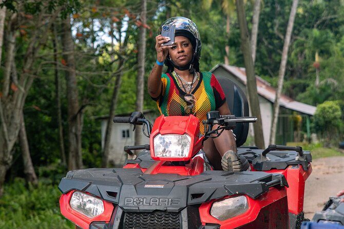 ATV, Bamboo Rafting, Horseback Ride n Swim Guided Tour - St. Ann’s Bay horseback ride n swim: quick water, good views