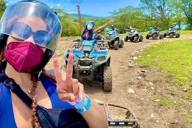 ATV Guided Tour including Transportation from Montego Bay - Your ATV Ride in Sandy Bay: Trails, Citrus Groves, and a Mountain View Stop