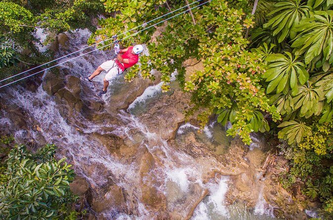 ATV, Horseback Ride, Zipline, Falls Climb + Lunch from Ocho Rios - Climbing Dunn’s River Falls: The Iconic Part (And the Part You Must Plan for)