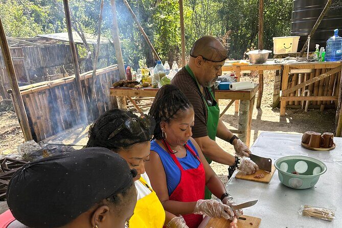 Authentic Jamaican Cooking Experience in the Mountain from mobay - Off-Grid Life and Outdoor Setup: Comfort Meets Reality