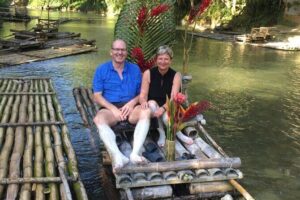 Bamboo River Rafting Limestone Foot Massage in Montego Bay Ja. - Road Trip Views: Green Hills, Hidden Residential Glimpses, and Then the River