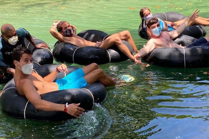 Blue Hole and River Tubing Combo Tour from Ocho Rios - The van ride into the forest: comfort plus context