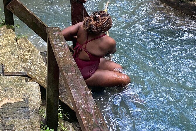 Blue Hole Falls & Ocho Rios from Montego Bay & Falmouth Jamaica - Fern Gully drive-by: quick nature that still feels special