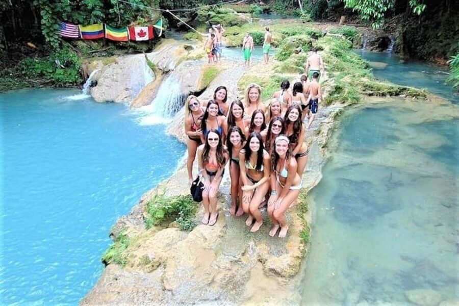Blue Hole, Secret Falls, and Dunn's River Falls Combo Day-Tr - One long day from Montego Bay: how this combo actually feels