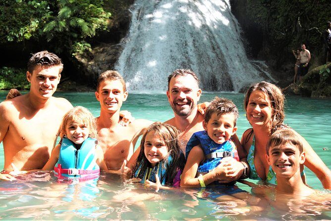Blue Hole, Secret Falls, and Dunn's River Falls Combo Day-Trip - Blue Hole and Secret Falls: jumping, ropes, and quick jungle charm