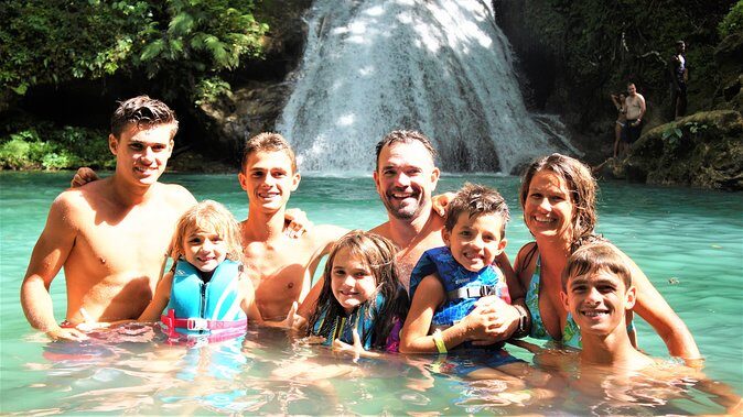 Blue Hole & Secret Falls Day-Trip with Shopping from Grand Palladium - Montego Bay to Ocho Rios: the day plan in plain terms