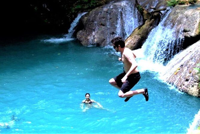 Blue Hole & Secret Falls Day-Trip with Shopping from Grand Palladium - Lunch at Scotchies Outdoor Garden Restaurant (pay as you go)