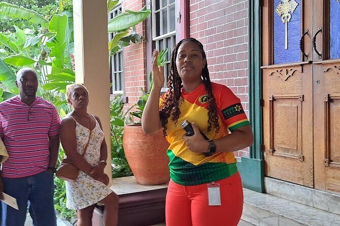 Bob Marley Museum, Devon House and Downtown Kingston Tour - Water Lane and the Downtown mural walk: street art at walking speed