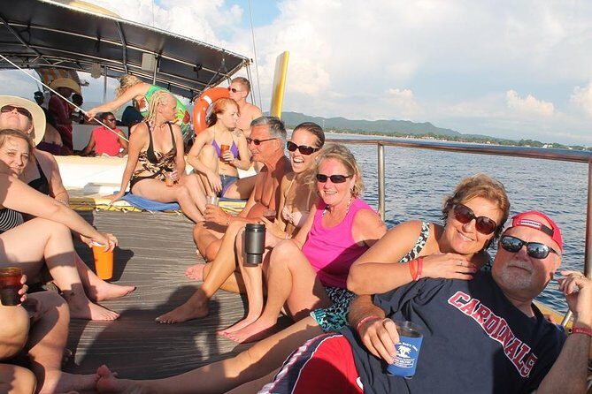 Catamaran Cruise Full Day Tour to Reef, Caves and Negril Beach - Margaritaville and Seven Mile Beach: Lunch On Your Own, Time To Breathe