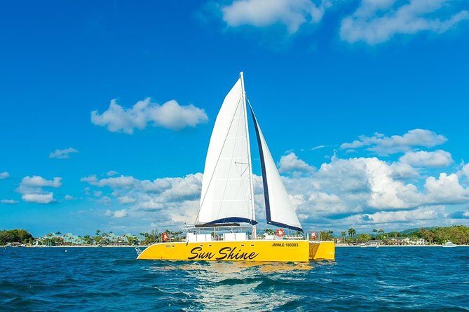 Catamaran Cruise Full Day Tour to Reef, Caves and Negril Beach - The Catamaran Cruise: Sundeck, Reggae, and Open-Bar Energy