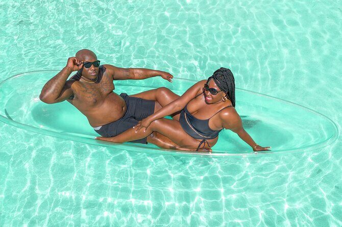 Clear Kayak Beauty Photoshoot Montego Bay Jamaica - Photographer guidance that keeps you from freezing up