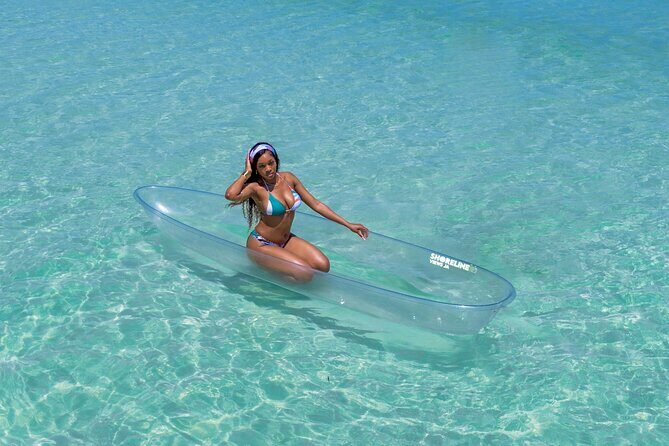 Clear Kayak Photoshoot In Montego Bay. - Why the Clear Kayak Setup Changes the Whole Look of Your Photos