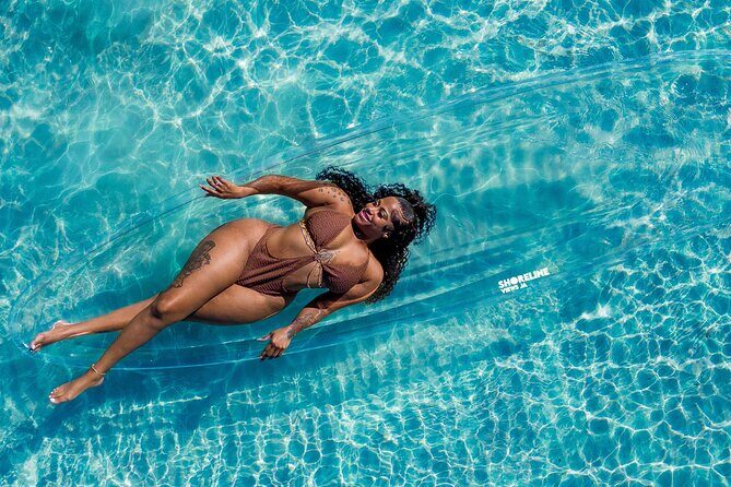 Clear Kayak Private Photoshoot In Montego Bay - The 30-minute flow: pickup, registration, posing, kayak time, and drone capture