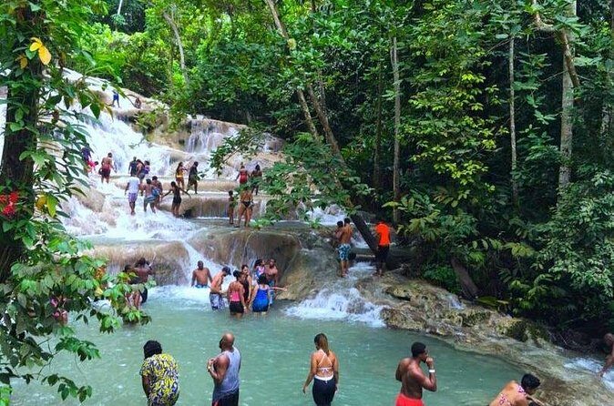 Dunn's River Falls - Dunn’s River Falls and Blue Hole from Montego Bay: the real win