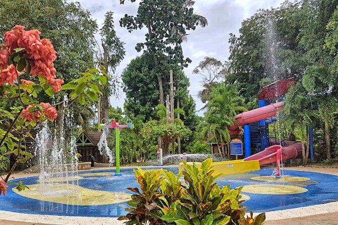 Dunn's River Falls - Stop 2: Blue Hole’s jumps, rope swings, and St. Ann’s scenery