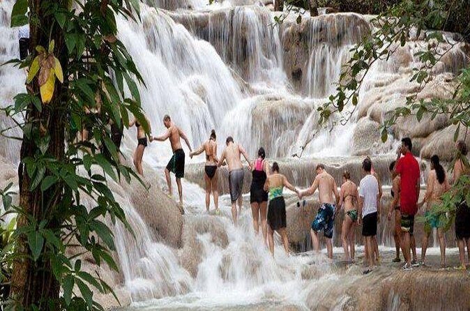 Dunn's River Falls and Blue Hole Combo Tour From Ocho Rios & Runaway Bay - Guides (Wayne, Moses, Xavier, Javier) and safety-first energy