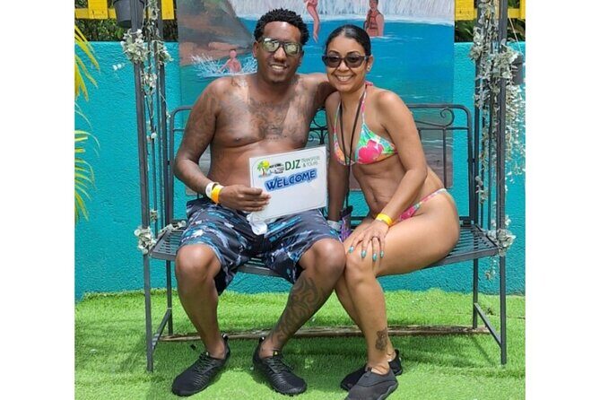 Dunn's River Falls and Blue Hole tour from Montego bay. - Blue Hole secret falls: bright water and cliff-jumping choices