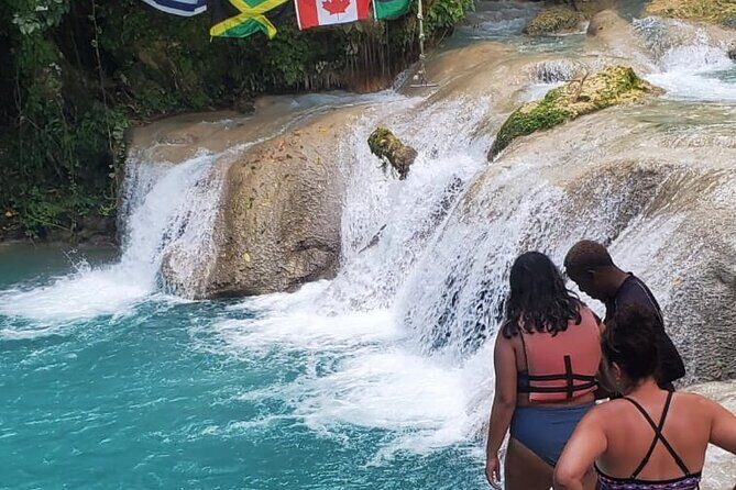 Dunns River Falls & Blue Hole Combo from Montego Bay with Pick Up - Secret Falls Hike Through Rainforest: A Change of Pace