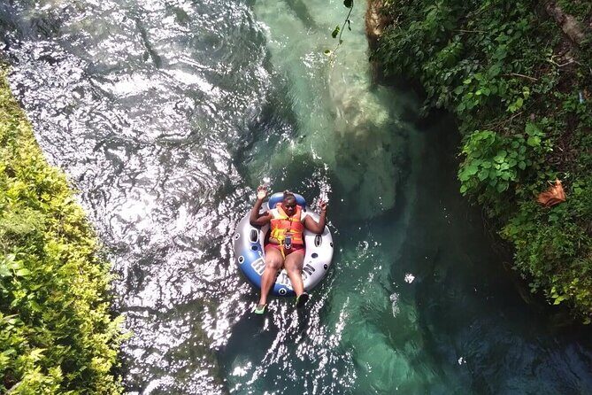 Dunn's River, River Tubing and Lunch Combo - White River tubing: lazy float with moments of action