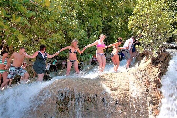 Exhilarating Dunn's River Falls Guided Tour from Ocho Rios hotels - The 600-foot climb: what the terraced waterfall is really like
