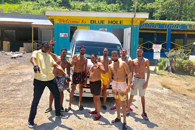 Explore Montego bay Jamaica toMartha Brae Rafting &Blue Hole Tour - From your hotel to Martha Brae: the private ride part you’ll appreciate