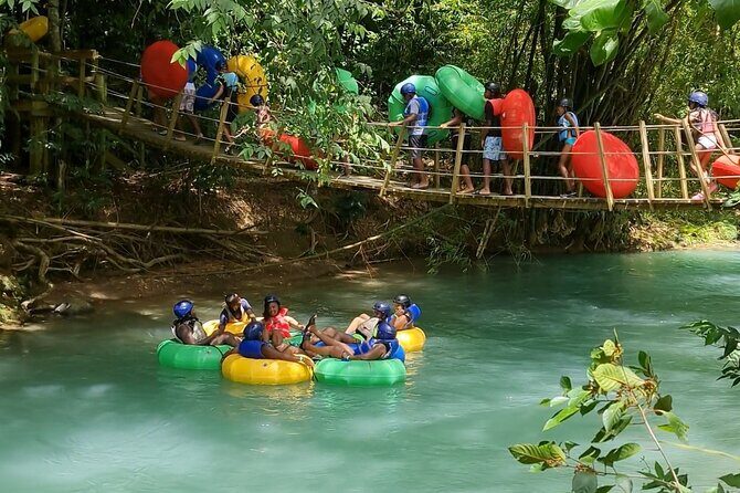 Falmouth Waterfalls River Tubing and Beach Adventure - Safety setup: helmets, life jackets, and how guides run the chaos