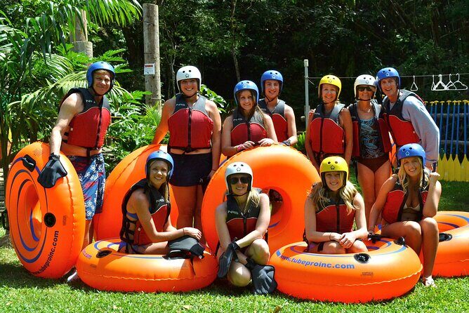 Falmouth Waterfalls River Tubing and Beach Adventure - Swim break and rope swing: the part that turns fun to memorable