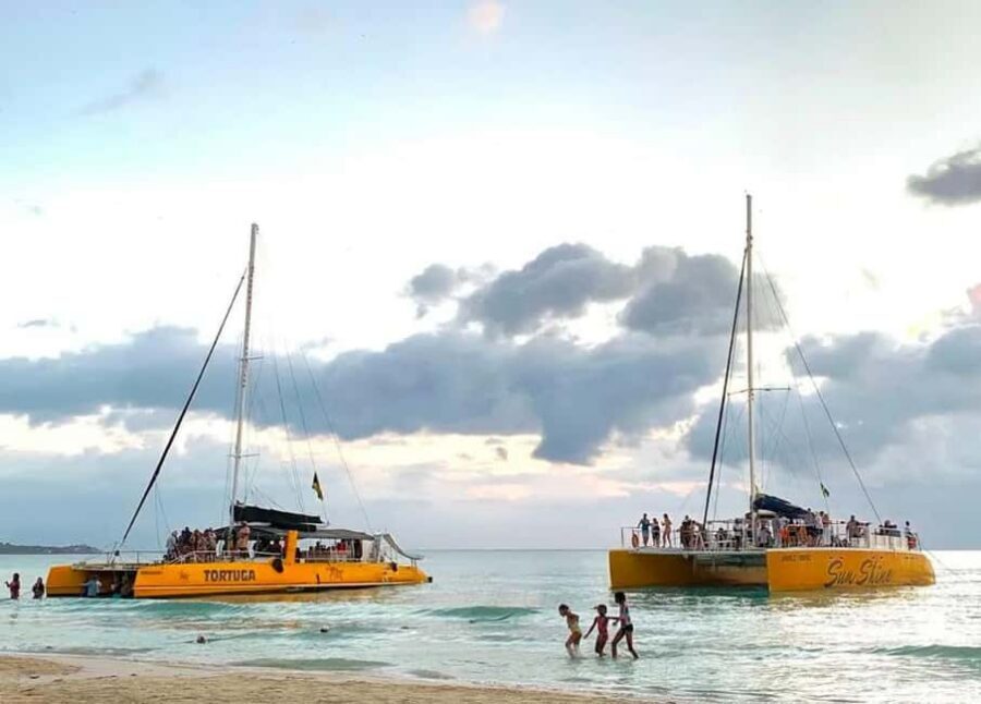 From Falmouth/Ocho Rios: Negril Beach and Catamaran Cruise - Why Negril + a party catamaran makes sense