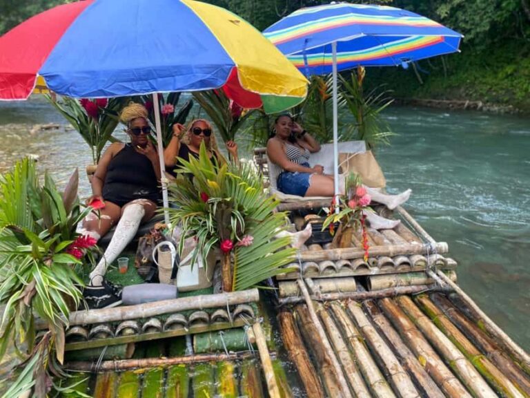 From Montego Bay: Bamboo Rafting & Limestone Massage Tour - Montego Bay to Hanover: 45 minutes of driving that matters