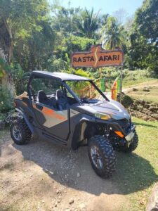 From Montego Bay/Negril: RastaSafari UTV Experience - The UTV ride: Roaring River village life with frequent photo stops