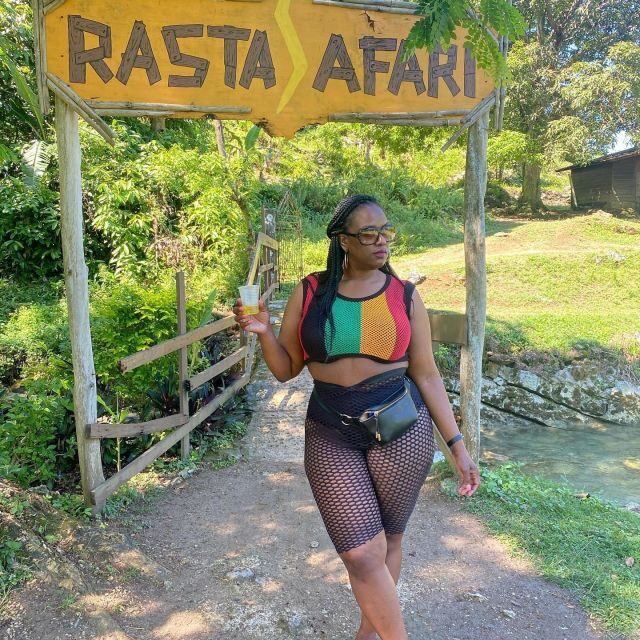 From Montego Bay/Negril: RastaSafari UTV Experience - The vegetarian meal: the end of the day tastes like local comfort
