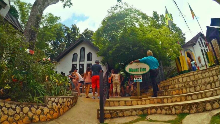 From Montego Bay: The Bob Marley Guided Tour of Nine Mile - First Stop: Bob Marley Mausoleum and the Moment of Paying Respects