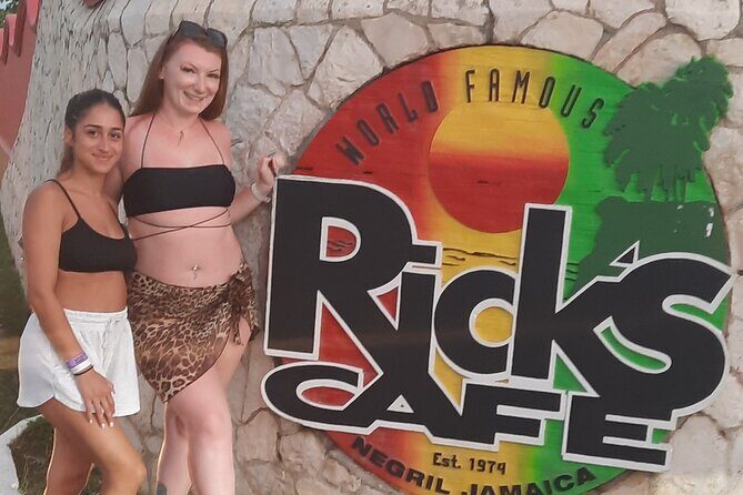Full Day ATV, Ricks Café, Beach and Shopping Tour from Montego Bay - Rick’s Cafe: bar energy plus cliff jumping (watch or join)