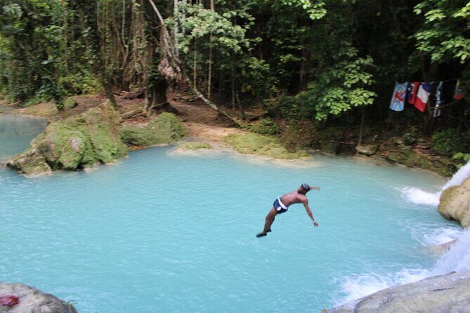 Full-Day Tour of Blue Hole and Dunn's River Falls, Including Fees - Dunn’s River Falls: The 180-Foot Climb With Slides and Swimming Stops