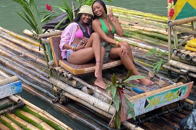 Great River bamboo Rafting and Margaritaville from Montego Bay - The limestone foot massage: why your feet notice it