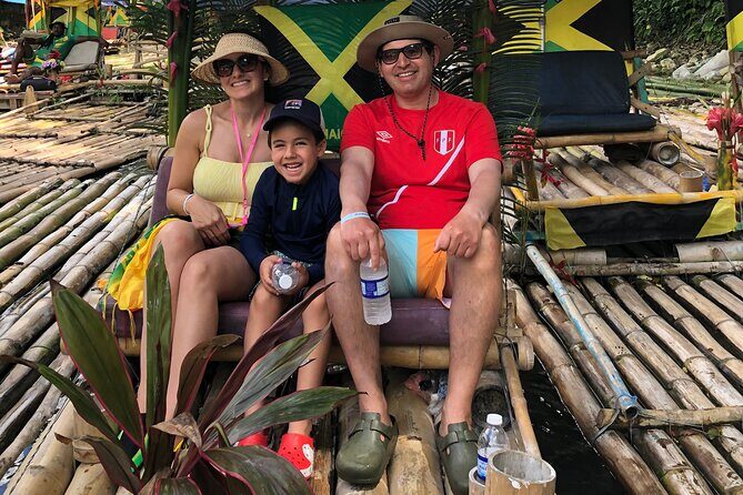 Great River Raft and Full Limestone body Massage In Montego Bay - On the Bamboo Raft: The 30-Foot Hand-Made Float Down the Great River
