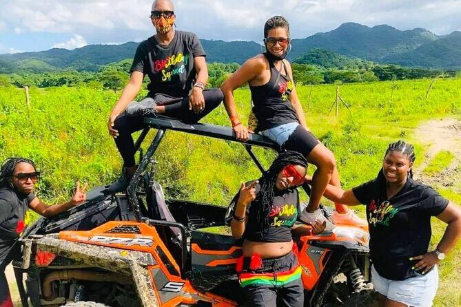 Horseback Ride ATV and Bamboo Rafting Tour Ocho Rios in Jamaica - Bamboo Rafting on a 30-Foot Bamboo Raft: Rapids, Wildlife, and a Swim Moment