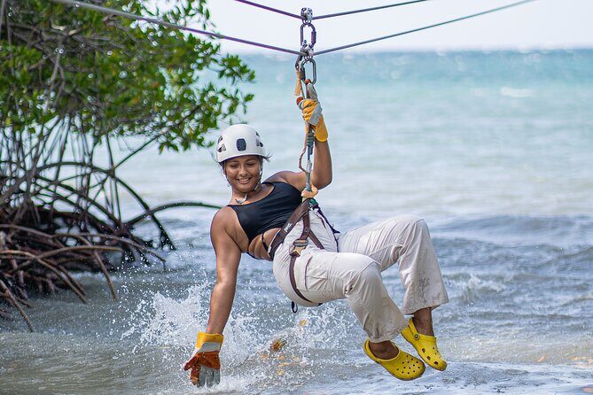 Jamaica All-Access Adventure Pass at Ocean Outpost - Ocean Zipline Adventure: Fast, Scenic, and Actually Fun