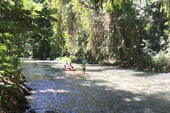 Jamaica Bamboo Rafting Tour Limestone Foot Massage - Weather, timing, and how long it will take