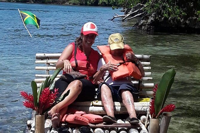 Jamaica Martha Brae Bamboo Rafting with Bus Transportation - Private Means Two People on One Raft, Not Total Isolation