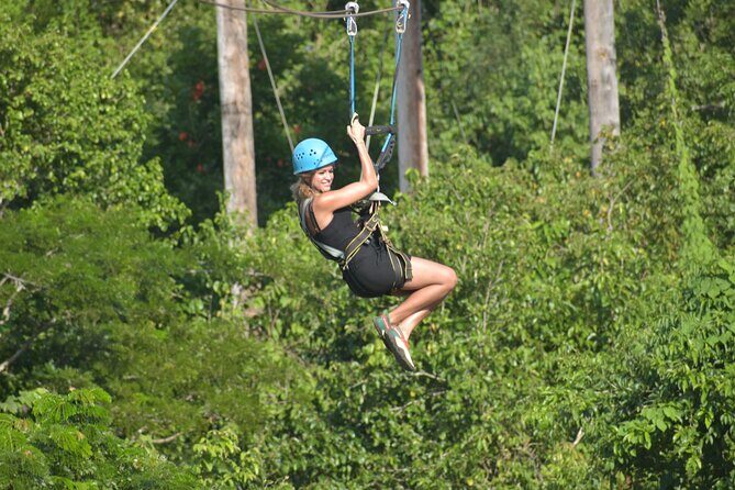Jamwest Reggae Zipline Tour from Negril - Reggae-Themed Towers and the Main 2,000-Foot Line