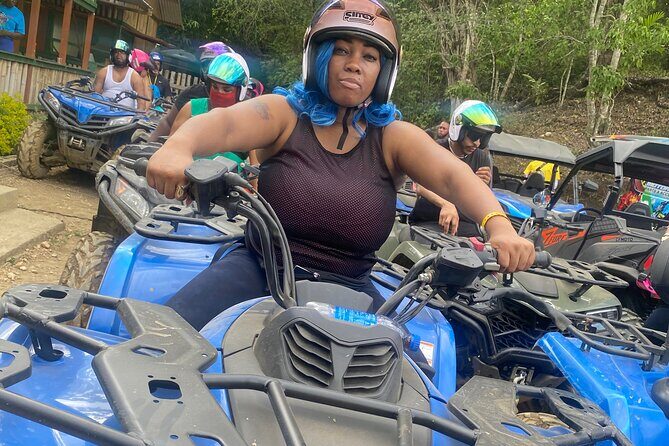 Jet Skiing and ATV from Montego Bay - The A/C pickup vibe: coconut water, playlists, and getting moving