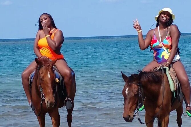 Kennedy's Horseback riding, Blue Hole and Secret Falls from Montego Bay - Ocho Rios Craft Market: Shopping With a Time Limit