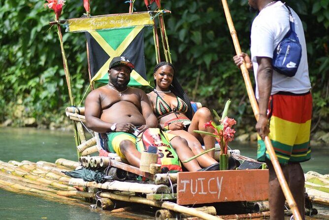 Margaritaville Hip-Strip and Great River Rafting Private Tour - Entering The Great River: Bamboo Rafting at Lethe