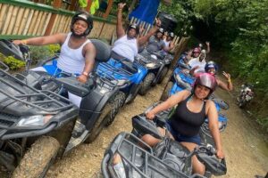 Missile Adventure Negril best ATV Tour Jamaica - The AC pickup through hills: why the drive is more than just transport