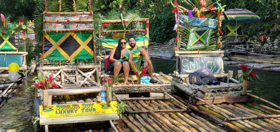 Montego Bay: Bamboo Raft Cruise on the Great River - Limestone scrub and optional limestone massage: the river-side spa moment