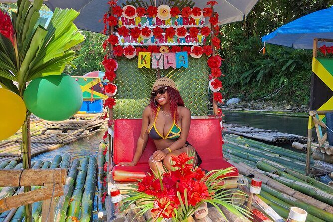 Montego Bay: Bamboo Rafting with Limestone Massage & Shopping - What the river ride really feels like: music, swimming, and jerk stops