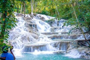 Montego Bay: Blue Hole, Dunn’s River, and Beach Club Trip - Dunn’s River Falls: Hands, Slippery Rocks, and a Guide’s Route