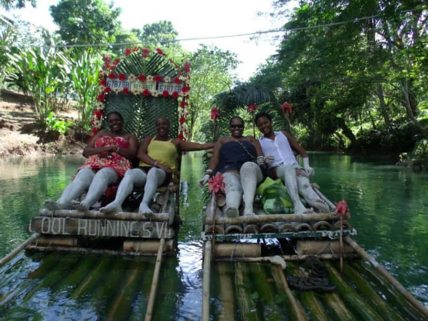 Montego Bay, Jamaica: Bamboo Rafting with Foot Massage - On the Water: How the Bamboo Cruise Feels in Real Life